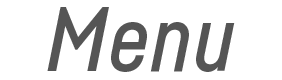 メニュー